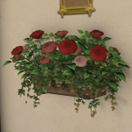 Rosen-Wandblumenkasten