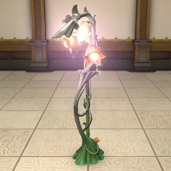 Lilien-Stehlampe
