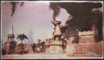 風景画:ベスパーベイのロロリト像
